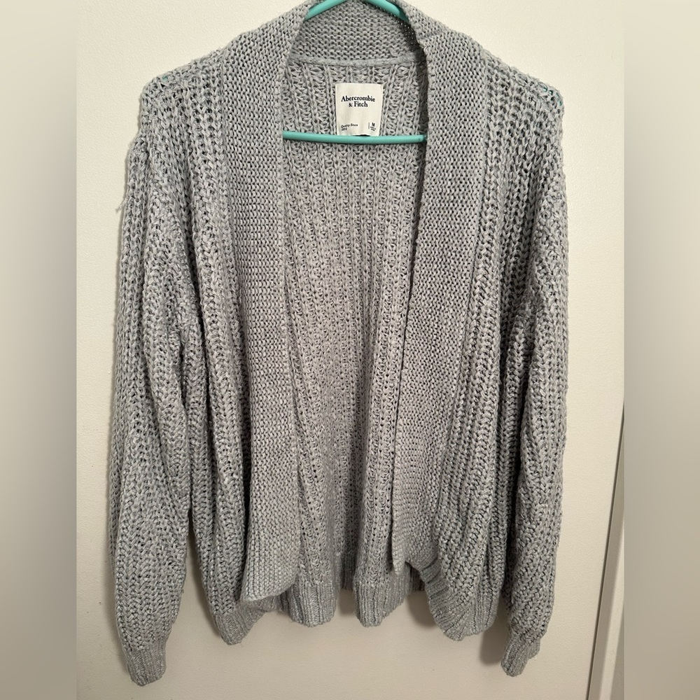 Abercrombie Grey Cardigan